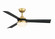 Barlow 52''Ceiling Fan in Brushed Satin Brass (26|FP6807BSBL)