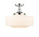 Edison One Light Semi-Flush Mount in Polished Chrome (405|616-1F-PC-G691-16)