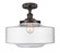 Edison One Light Semi-Flush Mount in Oil Rubbed Bronze (405|616-1F-OB-G692-16)