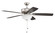 Pro Plus 211 52''Ceiling Fan in Brushed Nickel (46|P211BN5-52WLNGW)