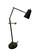 River North LED Task Lamp in Black/Polished Brass (30|RN351-BLKPB)