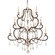 Bordeaux 15 Light Chandelier in Parisian Bronze (67|F3517-PZ/DG)