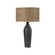 Wingdale One Light Table Lamp in Aged Brass/Ceramic Black Ash (70|L1029-AGB/CBA)