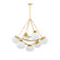 Duxbury Seven Light Chandelier in Aged Brass (70|2107-AGB)