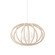 Lewiston Eight Light Chandelier in White Plaster (70|1208-WP)