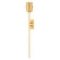 Buenos Aires One Light Wall Sconce in Vintage Brass (68|457-01-VB)