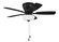 Wheeler 42 2-Light Bowl 42'' Ceiling Fan in Flat Black (46|WHL42FB5C1)
