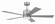 McCoy 52 5 Blade 52'' Ceiling Fan in Brushed Polished Nickel (46|MCY52BNK5)