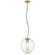 Taro LED Lantern in Antique Burnished Brass (268|RB 5097AB-CG)