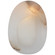 Esculpa LED Wall Sconce in Alabaster and Polished Nickel (268|KW 2910ALB/PN)