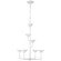Eleanor LED Chandelier in Plaster White (268|JN 5170PW)