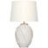 Idalia LED Table Lamp in Glossy White Crackle (268|ARN 3684GWC-L)