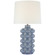 Vedra LED Table Lamp in Polar Blue Crackle (268|ARN 3646PBC-L)