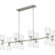 Ramada Eight Light Linear Chandelier in Brushed Nickel (10|RMD846BN)