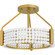 Molly Four Light Semi Flush Mount in Brushed Gold (10|MOL1716BRG)