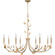 Heiress Eight Light Chandelier in Bronze Gold (10|HEI5040BGD)