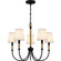 Bayside Five Light Chandelier in Matte Black (10|BYL5025MBK)