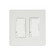 Two Dimmer For Universal Relay Control Box in White (40|EFSWD2)