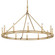 Sutton 12 Light Chandelier in Champagne Leaf (67|F6247-CPL)
