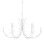 Twiggy Six Light Chandelier in Gesso White (142|9000-1207)