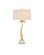 Mazari Two Light Table Lamp in Contemporary Gold Leaf/Clear (142|6000-0961)