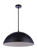 Sculptural Statement Pendants LED Pendant in Flat Black (46|P1000FB-LED)