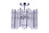 Reveal Three Light Semi Flush Mount in Chrome (46|59253-CH)