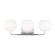 Rory Three Light Vanity in Chrome (1|GLV1013EN3/CH)