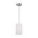 Rhett One Light Mini Pendant in Brushed Steel (1|GLP1001EN3/BS)