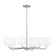 Rory Six Light Chandelier in Brushed Steel (1|GLC1066EN3/BS)