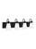 Seville Four Light Wall / Bath in Midnight Black (1|4420204EN3-112)