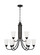 Seville Nine Light Chandelier in Midnight Black (1|3120209EN3-112)