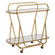 Swain Serving Cart in Antique Brass (52|22907)