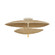 Marigold Three Light Semi Flush Mount in Aged Brass (428|H917603-AGB)
