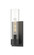 Downtown Urban One Light Wall Sconce in Matte Black (405|617-1W-BK-G617-11CL)