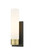 Downtown Urban One Light Wall Sconce in Black Antique Brass (405|617-1W-BAB-G617-11WH)