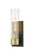 Downtown Urban One Light Wall Sconce in Black Antique Brass (405|617-1W-BAB-G617-11CL)