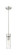 Downtown Urban One Light Mini Pendant in Satin Nickel (405|617-1S-SN-G617-8DE)