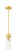 Downtown Urban One Light Mini Pendant in Satin Gold (405|617-1S-SG-G617-8SDY)