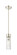 Downtown Urban One Light Mini Pendant in Polished Nickel (405|617-1S-PN-G617-8SCL)