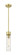 Downtown Urban One Light Mini Pendant in Antique Brass (405|617-1S-AB-G617-11DE)