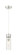 Downtown Urban One Light Mini Pendant in Satin Nickel (405|617-1P-SN-G617-8CL)