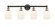 Edison Four Light Bath Vanity in Black Antique Brass (405|616-4W-BAB-G559-5GWH)
