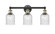 Edison Three Light Bath Vanity in Black Antique Brass (405|616-3W-BAB-G559-5SDY)