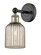 Edison One Light Wall Sconce in Black Antique Brass (405|616-1W-BAB-G559-5ME)