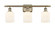 Ballston Three Light Bath Vanity in Antique Brass (405|516-3W-AB-G559-5GWH)