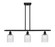 Ballston Three Light Island Pendant in Matte Black (405|516-3I-BK-G559-5SDY)