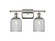 Ballston Two Light Bath Vanity in Polished Nickel (405|516-2W-PN-G559-5SM)