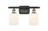 Ballston Two Light Bath Vanity in Black Antique Brass (405|516-2W-BAB-G559-5GWH)
