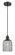 Ballston One Light Mini Pendant in Matte Black (405|516-1P-BK-G559-5SM)